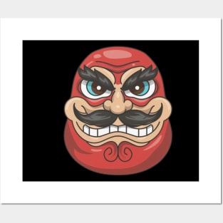 Daruma Doll - Japanese Culture Posters and Art